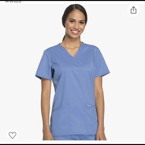 Cherokee Revolution Plus Size 5X Scrubs in Color Ciel